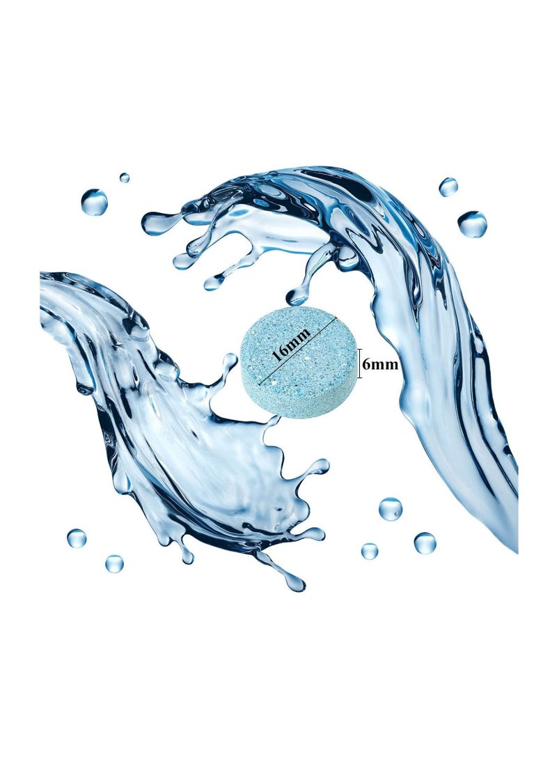 Excefore 100 Pieces Car Windshield Glass Concentrated Washer Tablets Solid Car Effervescent Tablets Glass Solid Wiper Cleaning Tablets for Car Kitchen Window  - Image 4