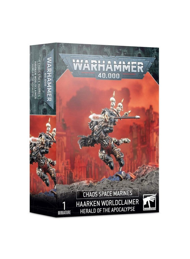 Games Workshop Chaos Space Marines Haarken Worldclaimer (9th Edition)