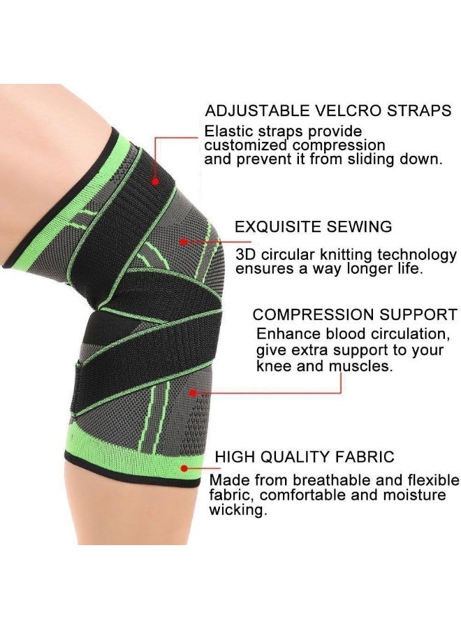 Knee Support Sleeve – Breathable Knee Brace for Arthritis, Meniscus & ACL Injuries, Men & Women - Image 2