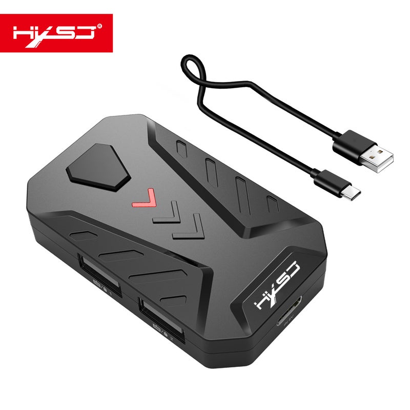 Hxsj P8 Keyboard And Mouse Android Version Of The Wired Game Converter Eat Chicken Pressure Gun Throne Manufacturers Spot - Image 3