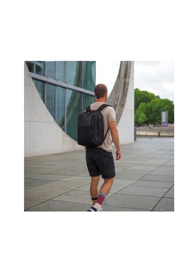 Minimeis - MiniMeis Universal Adult Backpack | 28 Liters | Compatible with Baby Shoulder Carriers | Daily Use | Travel | Hiking | Outdoor | Camping | Handwashable | Waterproof | Lightweight | Black - Image 1