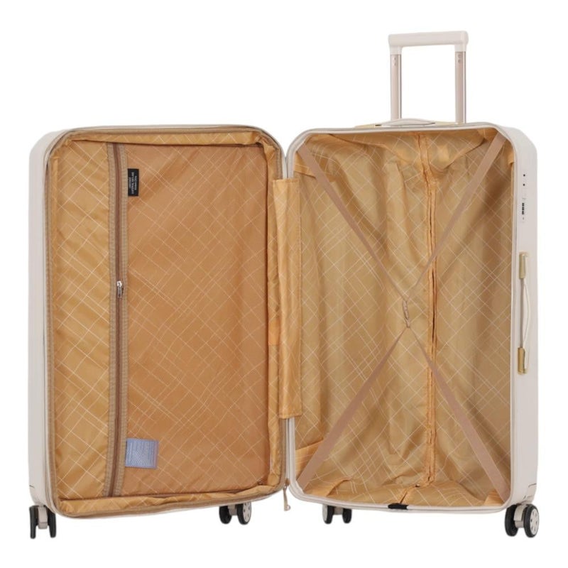 Dima 7-piece luggage set, including 5 trolley bags and 2 makeup bags, with double covers and an expansion zipper. - Image 5