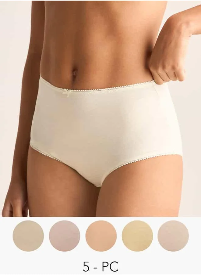 Splash FAV Set of 5 - Bow Detail Full Briefs