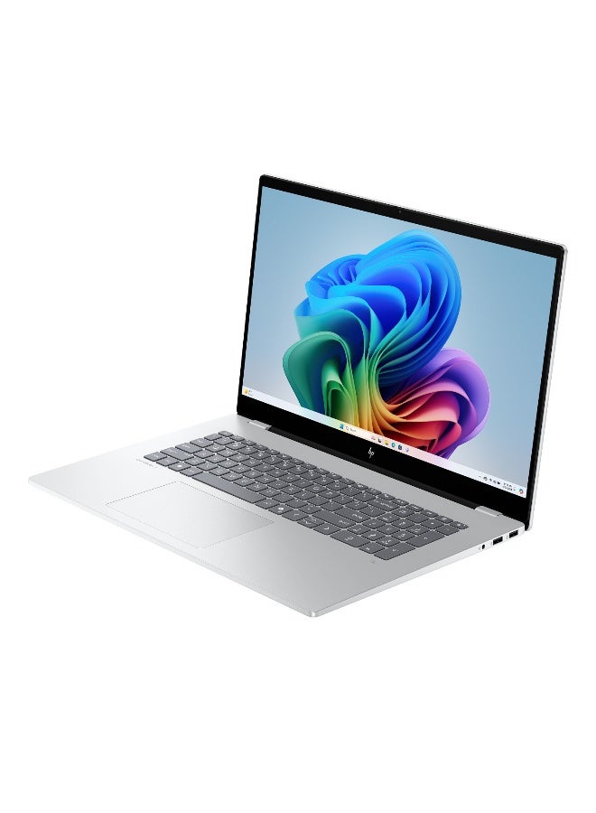 HP لابتوب أومني بوك 7 الذكي مع شاشة تعمل باللمس FHD بحجم 17.3 بوصة، معالج كور ألترا 7 258V/32 جيجابايت رام/4 تيرابايت SSD/بطاقة رسومات NVIDIA GeForce RTX 4050 بسعة 6 جيجابايت/ويندوز 11 هوم - Image 2