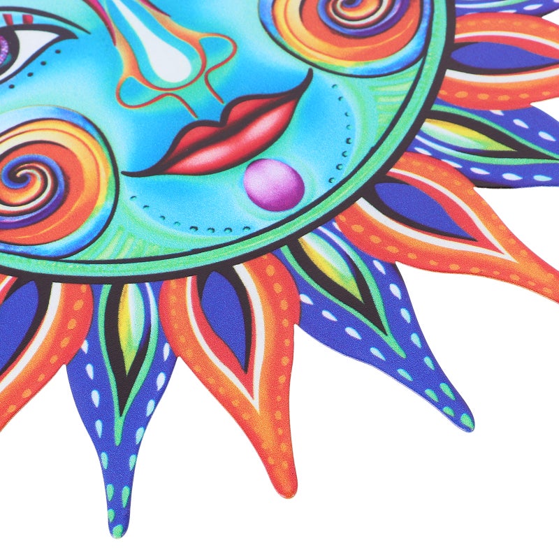 Wall Pendant Delicate Sun Decoration Iron Wall Hanging Craft Ornament Decor - Image 4
