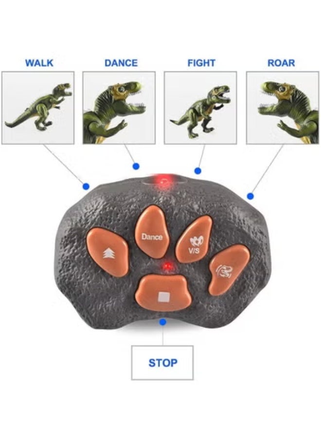 TOY GARDEN Remote Control Dinosaur Toy for Kids – Interactive Dinosaur with Light, Sound & Walking Movements - Image 2