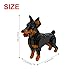 Larcele Micro Building Blocks Animal Set DIY Mini 3D Building Toy Bricks957 Pieces KLJM05Dobermann - Image 4