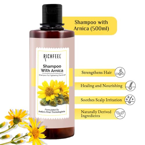 Richfeel with Arnica Shampoo, 500ml - Image 3