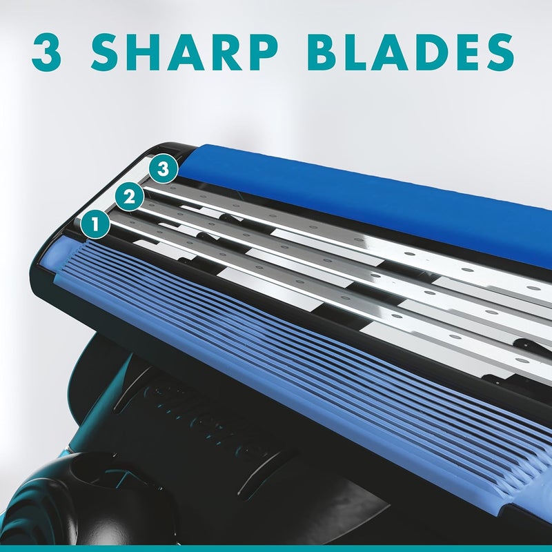 Gillette شفرات حلاقة جيليت ماك 3 بلس إعادة تعبئة 8 قطع - Image 4