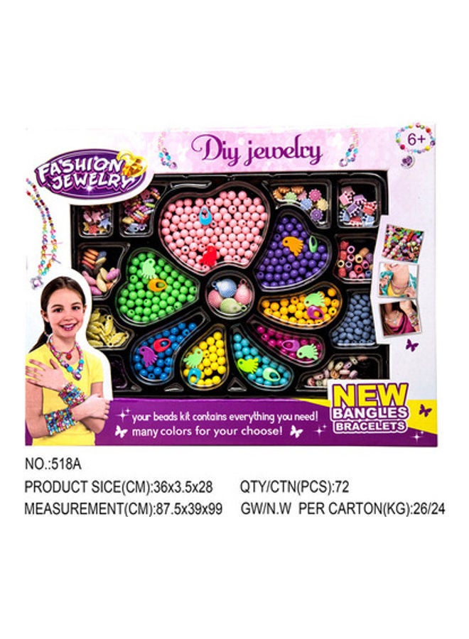 NIBEMINENT 72-Piece Jewlery Making Beads Set