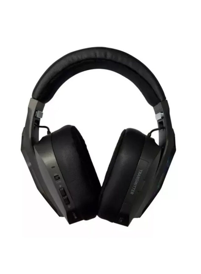 K Gaming K30 Tri-Mode Wireless Gaming Headset with 7.1 Surround Sound, ANC, RGB, Noise Cancelling Mic - Black - Image 2