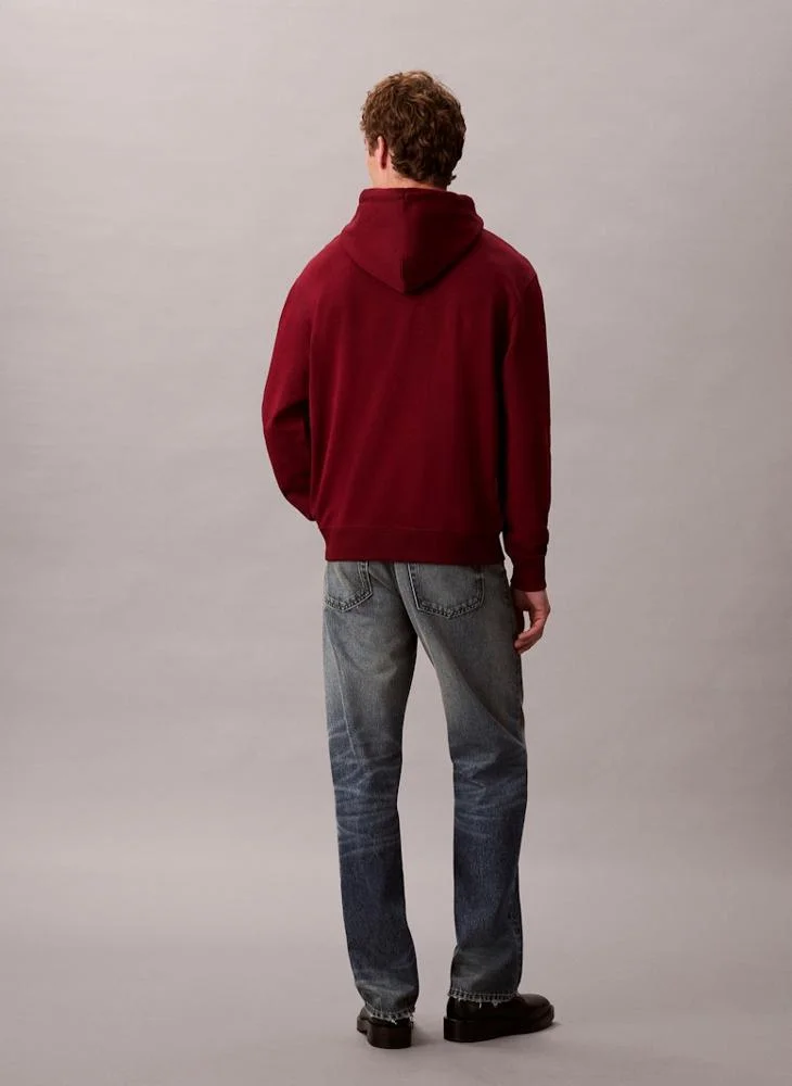 Calvin Klein Jeans Cotton Terry Badge Hoodie
