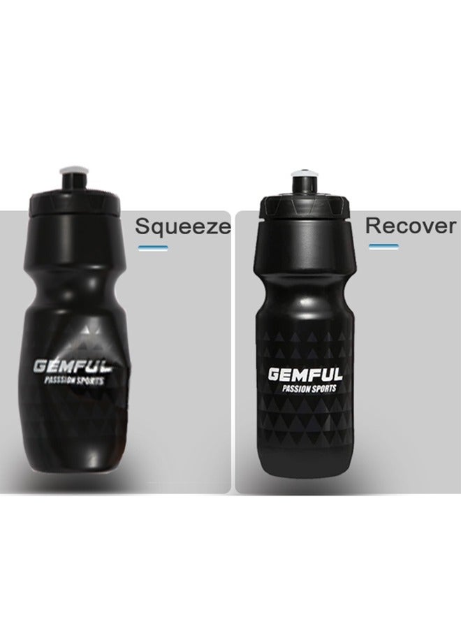 GEMFUL 2 Pack Cycling Squeeze Water Bottle BPA Free Reusable Bike Sports 750ml Bottles - Image 4