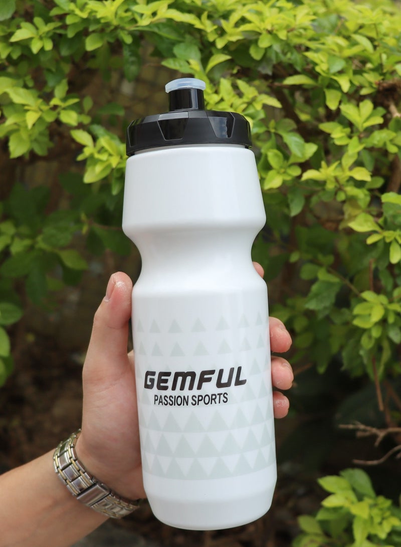 GEMFUL 2 Pack Cycling Squeeze Water Bottle BPA Free Reusable Bike Sports 750ml Bottles - Image 5