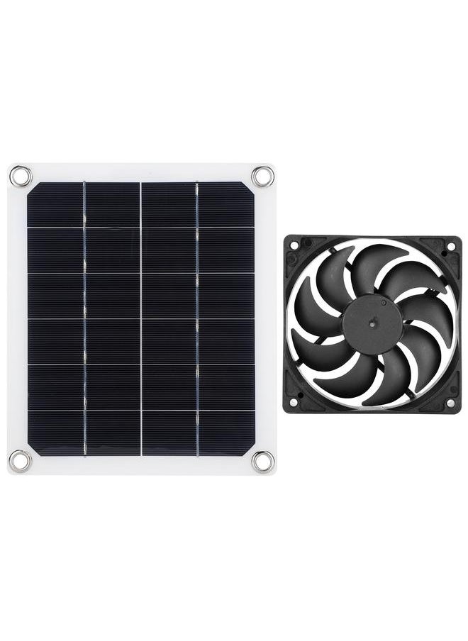 Thoraya - 6V 10W Solar Panel USB Rechargeable Monocrystalline Silicon Waterproof Solar Charger Panel - Image 1