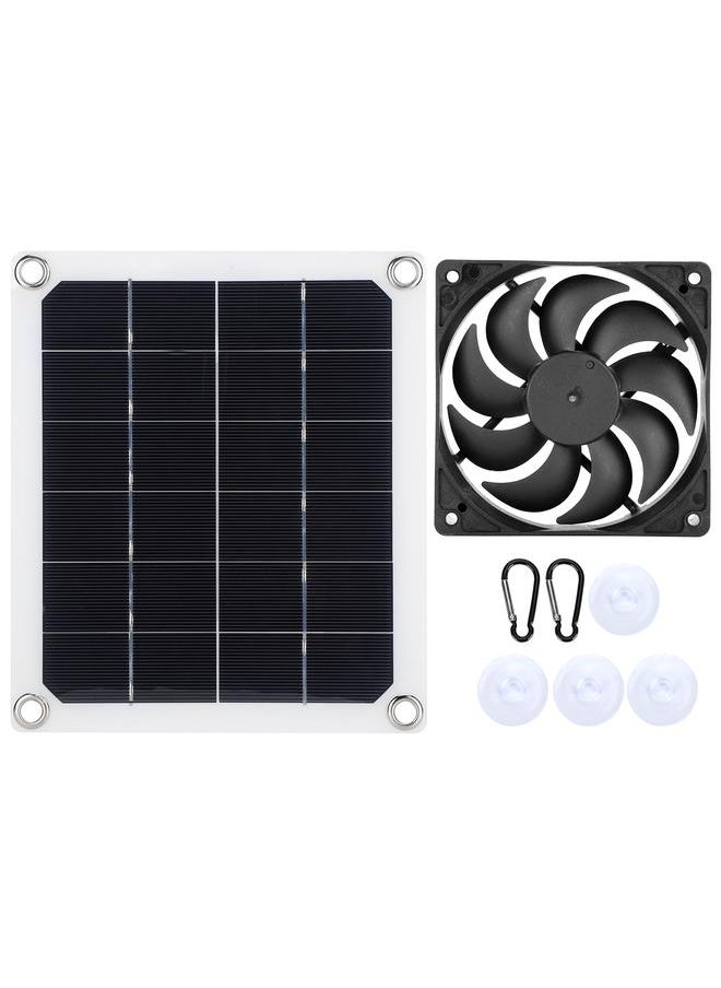 Thoraya - 6V 10W Solar Panel USB Rechargeable Monocrystalline Silicon Waterproof Solar Charger Panel - Image 1