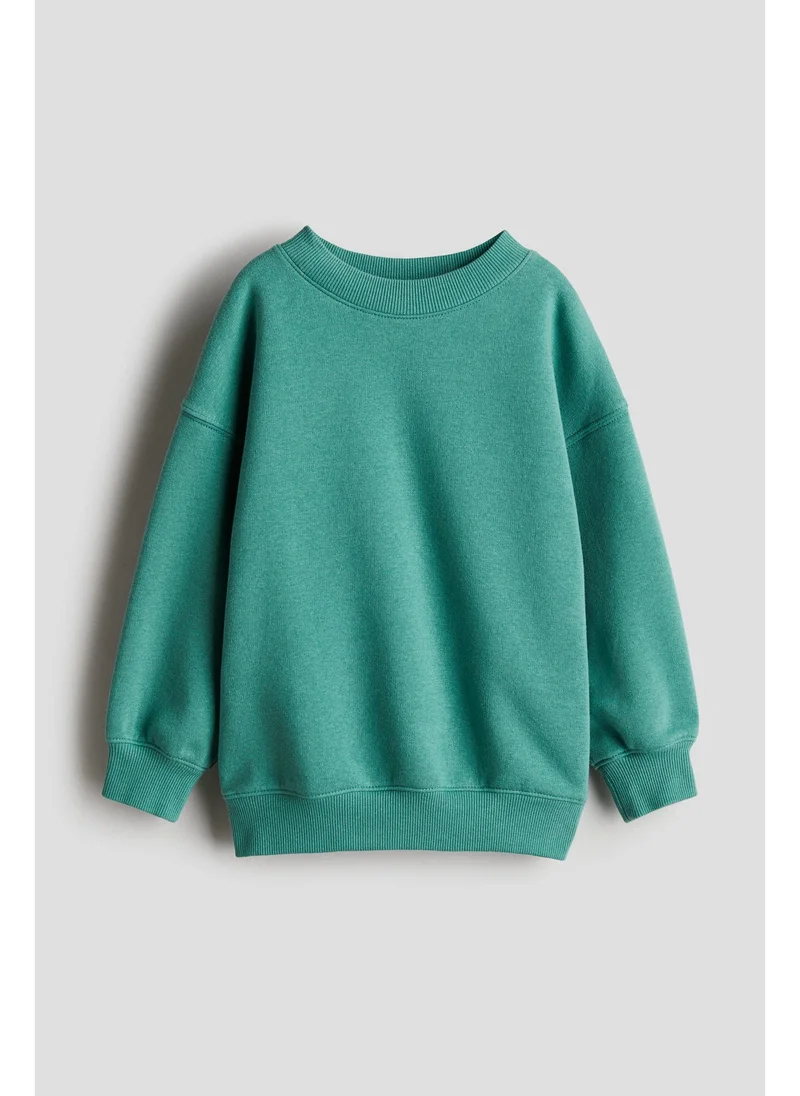 H&M Oversized crew-neck sweatshirt