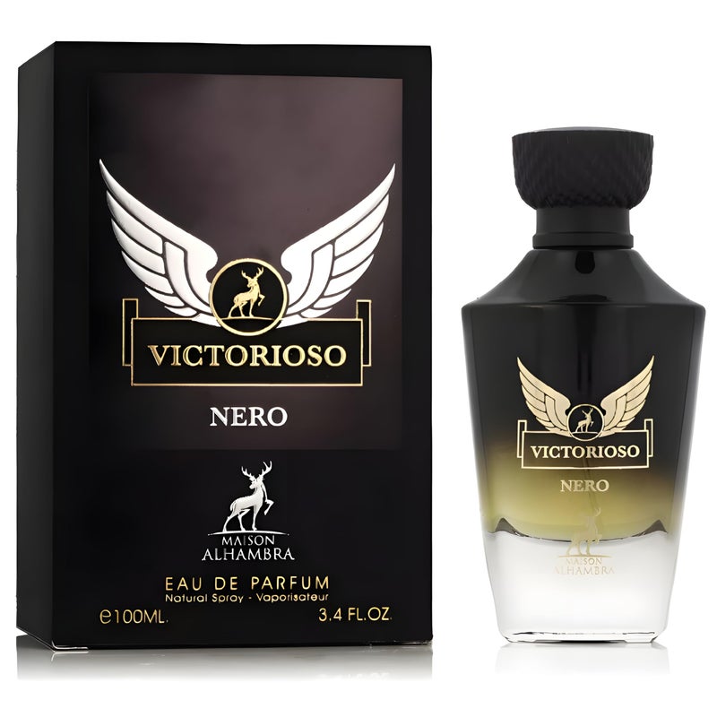 MAISON ALHAMBRA Victorioso - Nero by Maison Alhambra for Men - 3.4 oz EDP Spray