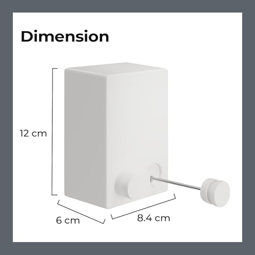 Lifelong Retractable Heavy Duty Clothesline 13.8 ft with 20kg Capacity - Single Line Adjustable Rope | Wall Mounted Laundry Dryer Rack| SS 304 Line for Indoor Outdoor Bathroom Balcony & Home Use - Image 4