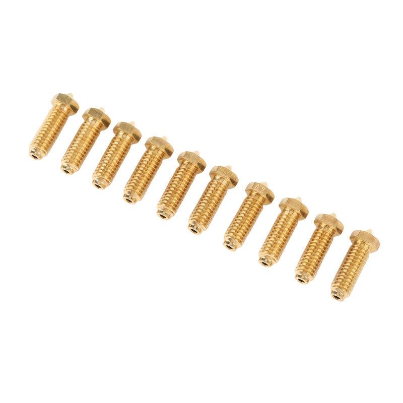 3D Printer Nozzle 0.2mm Accurate CNC Processed Brass Nozzle - High Temperature Resistance Hotend Nozzle for Anycubic Kobra 3 Series 3D Printers - Image 4