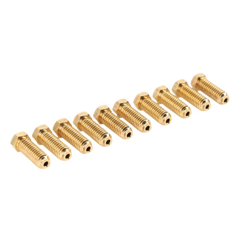 3D Printer Nozzle 0.2mm Accurate CNC Processed Brass Nozzle - High Temperature Resistance Hotend Nozzle for Anycubic Kobra 3 Series 3D Printers - Image 5