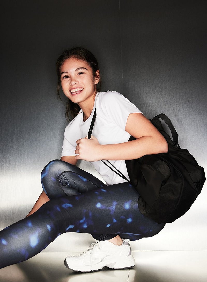 H&M Kids Drymove™ Printed Sports Tights - Image 2