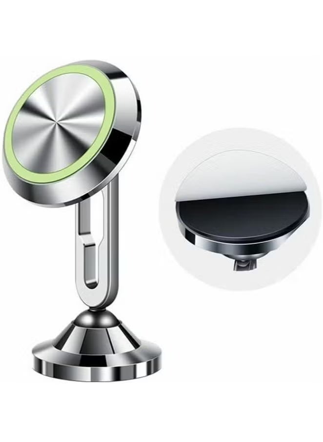 Green Tiger Alloy Magnetic Car Phone Holder – Dashboard Mount - Image 2