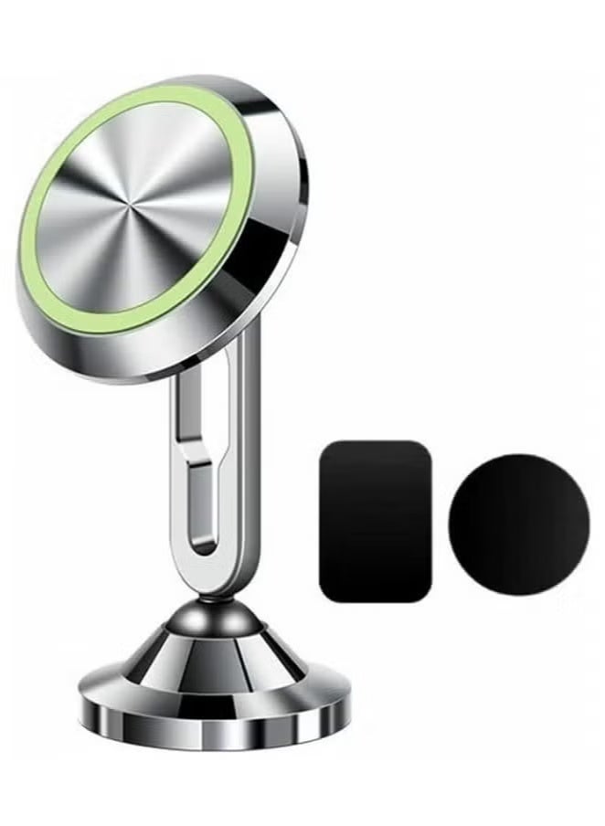 Green Tiger Alloy Magnetic Car Phone Holder – Dashboard Mount - Image 3