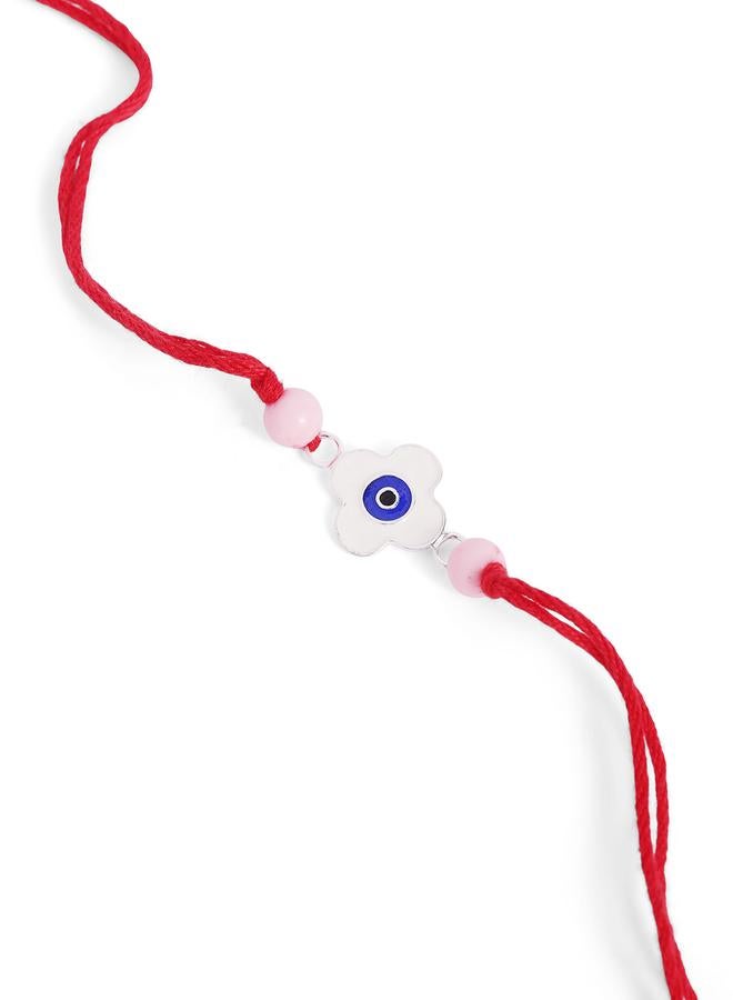 Bonkids Twisted Rope Rakhi with Matte Beads - Image 1