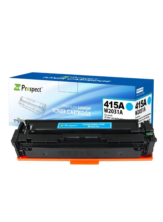 Prospect Toner Cartridge 415A W2031 Cyan Laser Compatible with HP 415A W2031 for Printers HP Color LaserJet Pro M454dn/M454dw MFP M479dw M479fdn M479fdw ( Cyan ) - Image 3