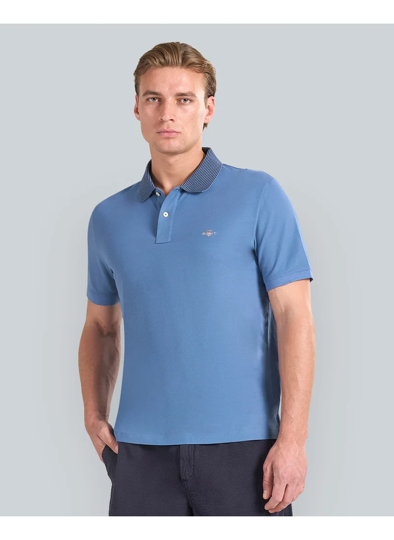غانت Gant Polo With Tipping Detail For Men