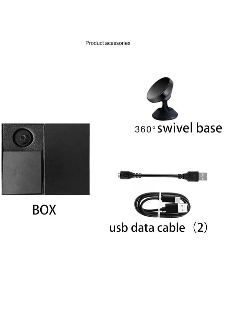 Generic - HD 1080P Mini Wireless Camera Small Camera WiFi IP Home Security Camcorder DVR Night Vision Cam (black) - Image 1