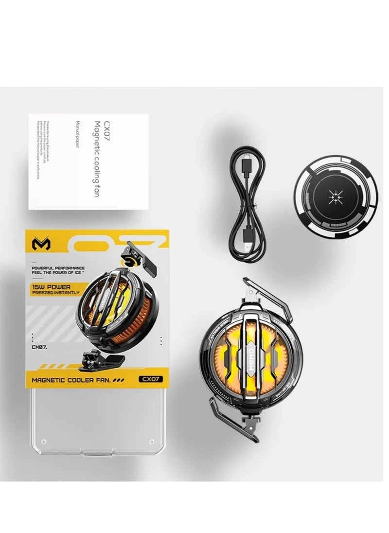 Generic 2025 New Model Phone Cooler, Semiconductor Icing Type, Magnetic Back Clip, 2-in-1, High-Power, Silent Mobile Cooling for Gaming.  - Image 3