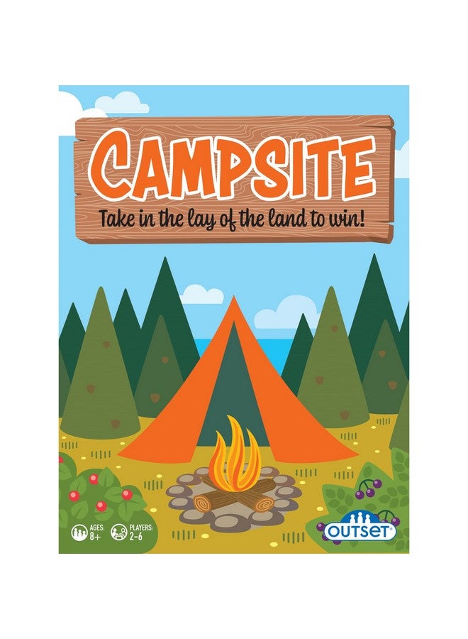 Outset Media Campsite - Simple Strategy-Tile Laying-Board Game, Outset Media, Family & Kids, Compete to Find The Best Campsite, Family Game Night, for 2-6 Players, Ages 8+ - Image 4