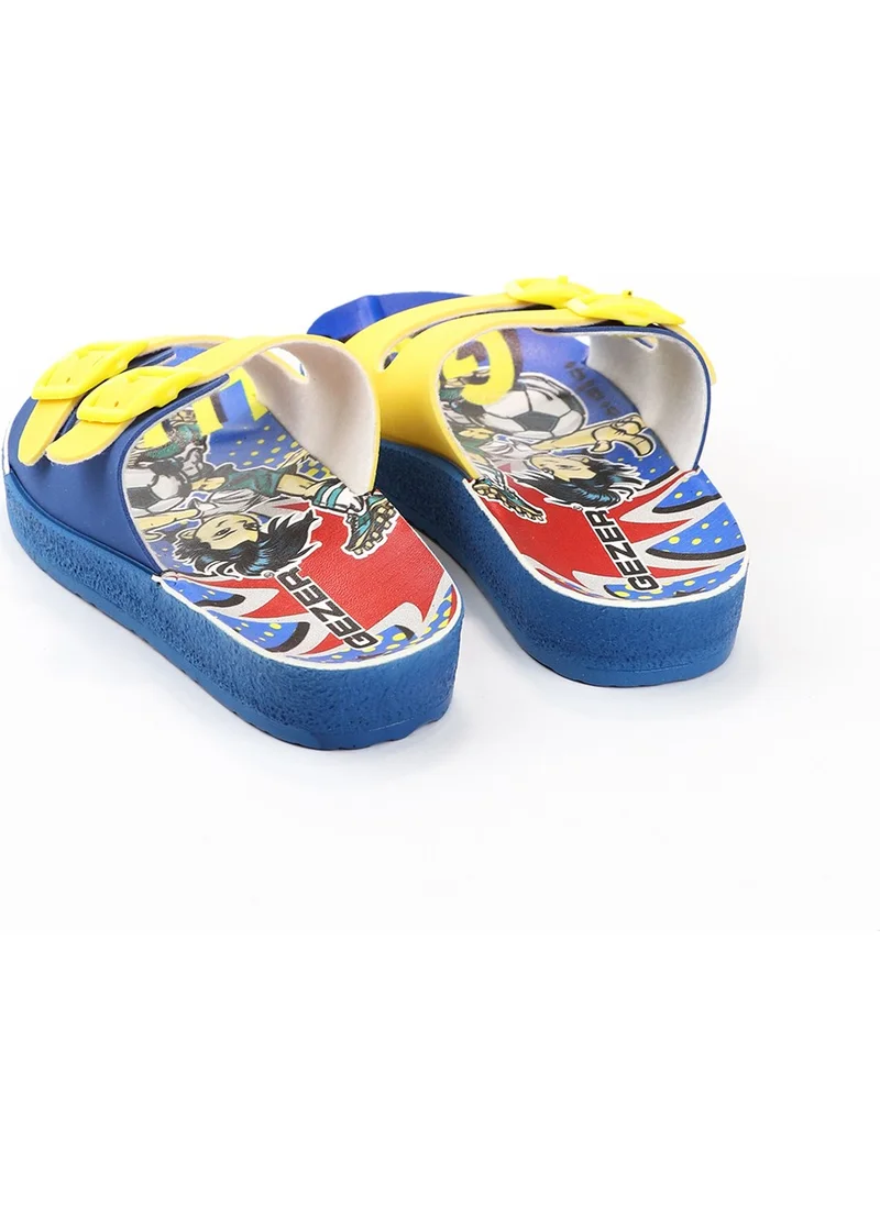 Gezer Summer Two Buckle Boys' Slippers
