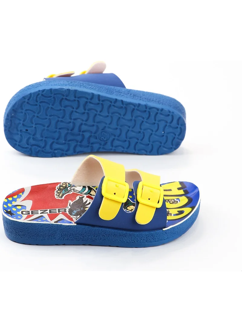 Gezer Summer Two Buckle Boys' Slippers
