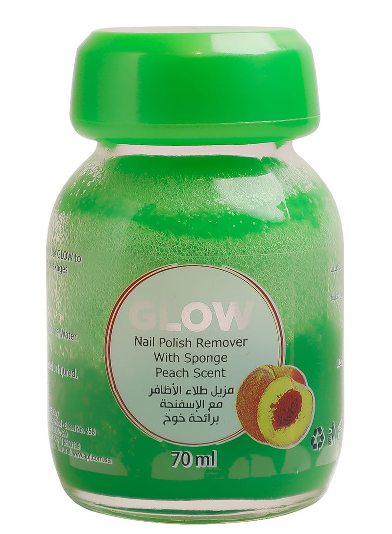 Glow Peach Nail Polish Remover 70ml
