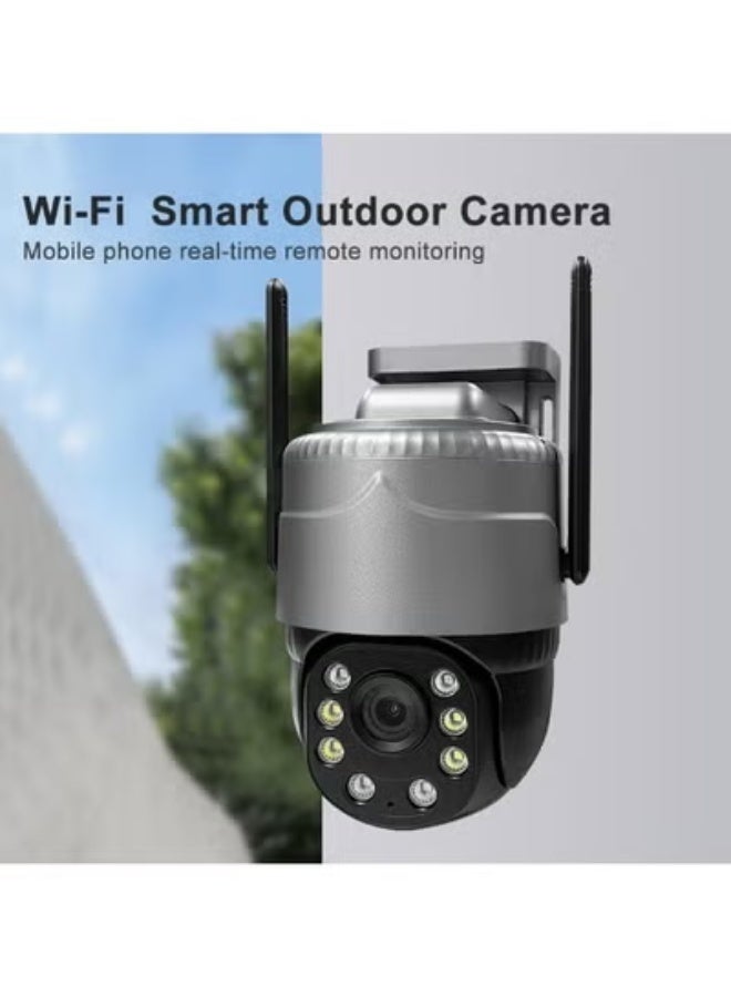 JAJEEK 3MP 4G SIM IP Security Camera with Dual Light Night Vision, Two-Way Audio, Motion Detection, PTZ Control, IP66 Waterproof Housing, Wireless Outdoor Home Surveillance Camera – Black - Image 2