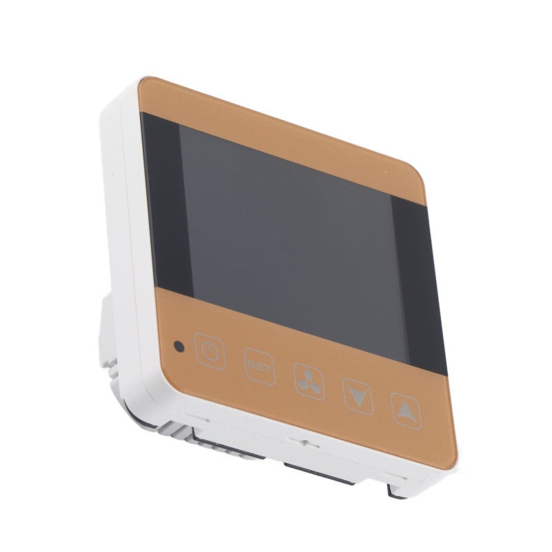 Fan Coil Thermostat with LCD Display Temperature Control - 4-Speed NTC Sensor for Central Air-Conditioning Units - Image 5