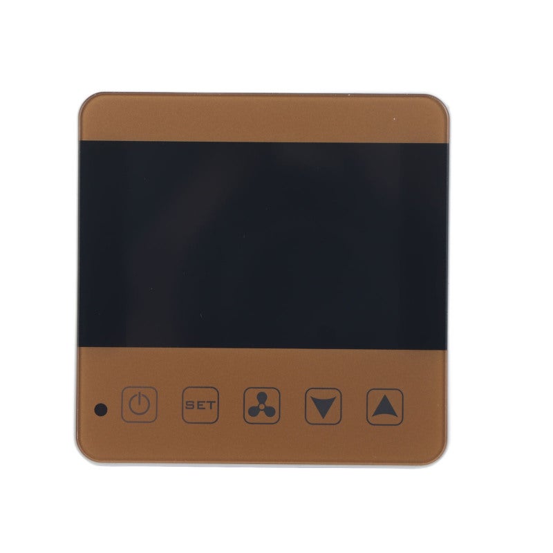 Fan Coil Thermostat with LCD Display Temperature Control - 4-Speed NTC Sensor for Central Air-Conditioning Units - Image 2
