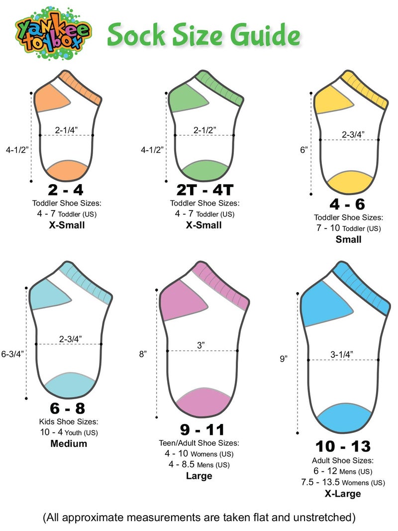 Sesame Street Kids' Little Quarter Length Socks, 6 Pair Pack, Multi, 4-6 Boys (Shoe 7-10) - Image 2
