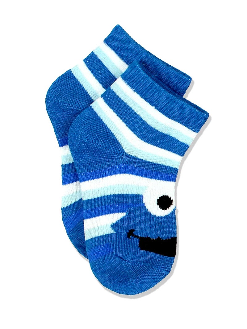 Sesame Street Kids' Little Quarter Length Socks, 6 Pair Pack, Multi, 4-6 Boys (Shoe 7-10) - Image 3