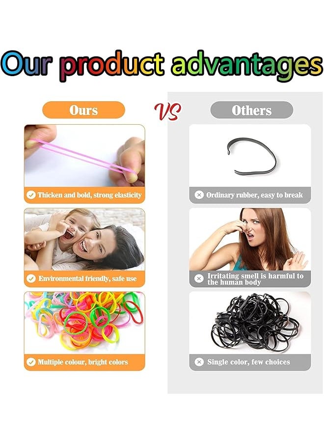 Mini Rainbow Elastic Hair Band 1000 Pcs Mini Rubber Bands Mini Elastic Hair Bands Mini Rainbow Color Rubber Bands For Kids Hair Braids Ponytail Hair And More - pzsku/Z0BC871640CE9E9E956F9Z/45/_/1740916899/2c18450b-e92a-4c2a-aab4-bbc70cf0083d