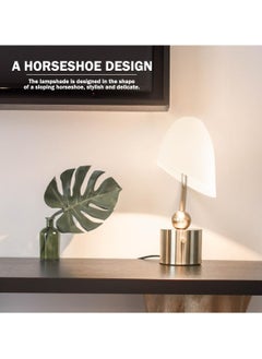 SYOSI 6 PCS Plastic Lamp Shade, 4.1 inch Diameter Horseshoe Lampshade Replacement Lampshade, for Bedroom Living Room Floor Lamp Ceiling Fan Light Covers, Easy to Install (White)  - Image 3