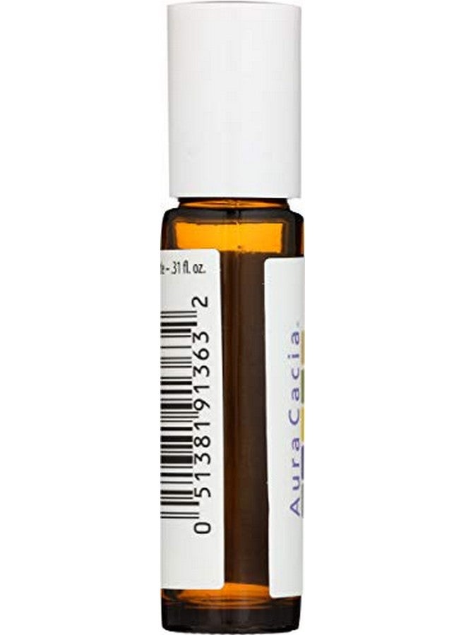 Aura Cacia Amber Roll-On Bottle With Writable Label | 0.31 Fl. Oz. - Image 4