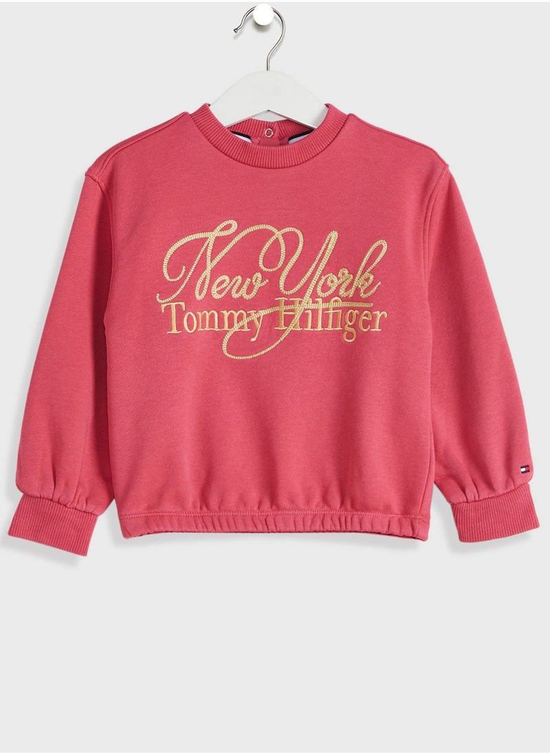 TOMMY HILFIGER - Kids Essential Sweatshirt - Image 1