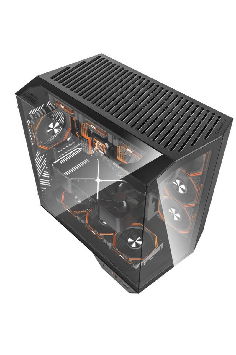 Truenort Hyper Vault Obsidian Black Gaming PC, AMD Ryzen 5-7600X,RTX 4060 , 32GB RAM, 1TB SSD, Liquid Cooler 360mm,Window 11 Pro, Black Case - Image 3