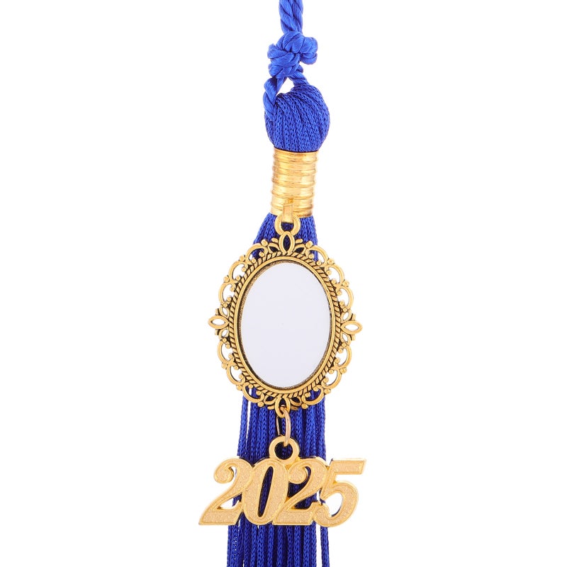 2pcs Graduation Cap Tassel Diy Photo Charm Memorial Decoration Pendant For Graduate Hat Decor Grad Tassels Bachelor Charms - Image 2