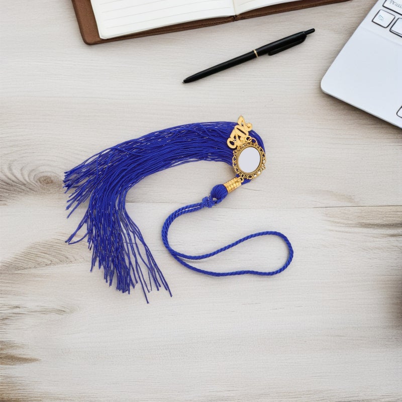 2pcs Graduation Cap Tassel Diy Photo Charm Memorial Decoration Pendant For Graduate Hat Decor Grad Tassels Bachelor Charms - Image 5