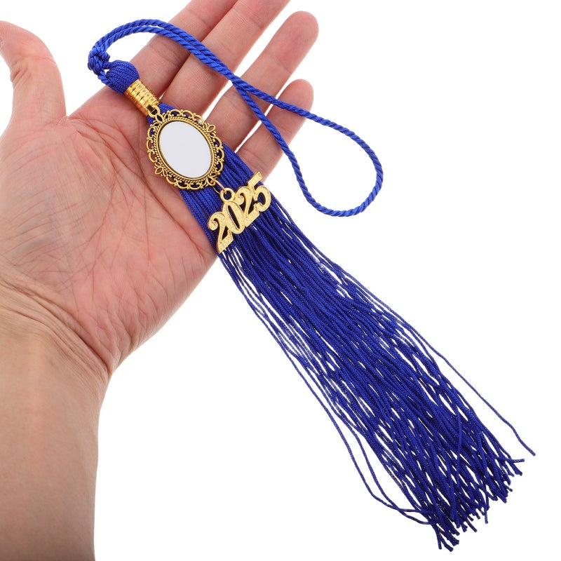 2pcs Graduation Cap Tassel Diy Photo Charm Memorial Decoration Pendant For Graduate Hat Decor Grad Tassels Bachelor Charms - Image 3